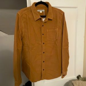 NWT Outerknown Moleskin Overshirt Sz L